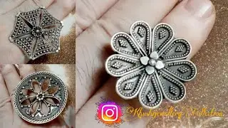 New Silver Big Chunky Hands Ring Designs || Finger Ring In Silver #silverringdesign#silverjewellary