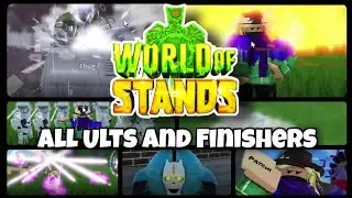 World of Stands Demo - All Ults and Finishers!