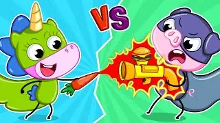 Alimentation Saine vs Malbouffe | Super Sauvetage De Super-Héros 🍎🦸 | Petite Mimi🦄