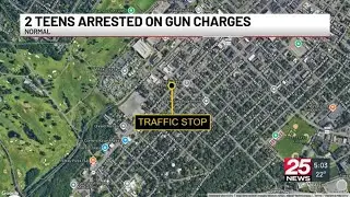 2 teens arrested on firearms offenses in Bloomington