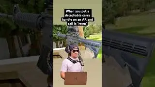 Ребята, GWOT теперь ретро? #ar15 #gun #ytshort #car15