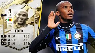 Worth Every Coin!! 😲 90 Mid Icon Samuel Eto'o Player Review! FIFA 23 Ultimate Team