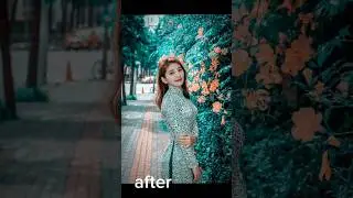 ORANGE AND AQUA BLUE LIGHTROOM PRESET#B H EDITING