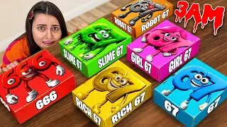 ¡NO ABRAS LAS CAJAS MISTERIOSAS 67 BRAINROT A LAS 3 DE LA MADRUGADA!