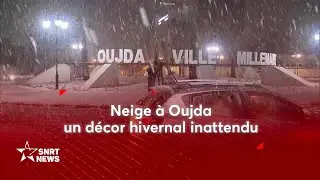 Oujda en blanc, un hiver qui fascine