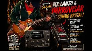 Wah anti stress! Impro Jam con Cry Baby Slash, Epi Les Paul y Neural QC