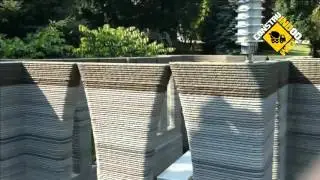 3D Printed Concrete Castle