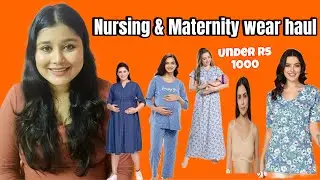 Maternity n Nursing wear Haul for MoM to Be￼ #amazonfinds #affordable