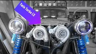 Full Walk Around Twin Turbo LS Rat Rod