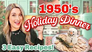 Vintage Holiday Recipes | 3 DELICIOUS Recipes from the 1950's!