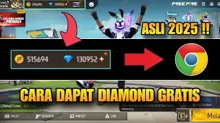 TANPA APLIKASI!? Cara mendapatkan diamond free fire gratis terbaru 2025