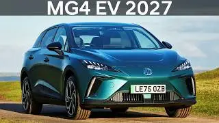 2027 New MG MG4 EV - Perfect electric hatchback!
