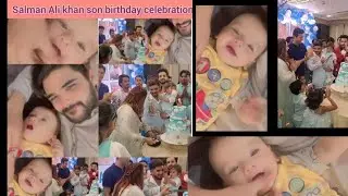 #Salim with #Salman Ali son Arsan ali birthday 🎂 cuteness overloaded 🥰