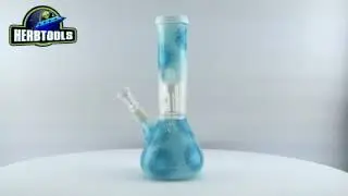 GLASS PERCOLATOR BONG [HD] [HERBTOOLS}