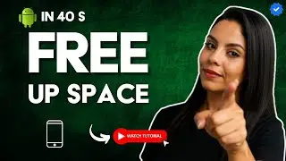 How to FREE UP SPACE on Your PHONE in 40 S