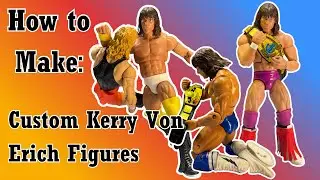 How To Make: Mattel Elite and Ultimate Kerry Von Erich Figures - WIP Wednesday