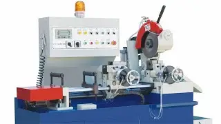 automatic pipe cutting band saw machine pneumatic pipe cold cutting machine, pipe cutting band saw