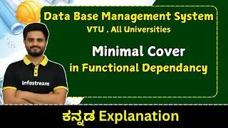 minimal cover in functional dependancy | in DBMS