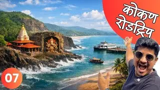 Konkan’s Divine Coast 🛕🌊 | Aravi Beach, Harihareshwar & Bagmandla