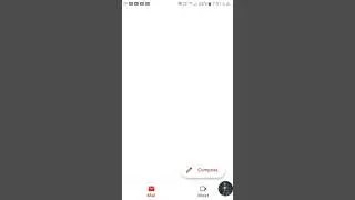 gmail app white screen problem