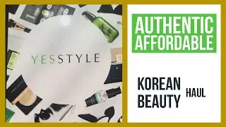 YES STYLE Haul I Free Gift Everyday l Discount code| Korean Beauty Online Shopping