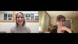 Caroline Woods discussing THE MESMERIST w/Claudia Crave