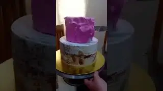 Simple Cake​ Birthday Cute Small នំខេកតូចធំស្អាត #cake #birthday #dessert #shorts #viral #food