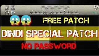 Dindi patch__Dindi_Actupad_special || New Patch || Dindi Special On Actupad || Drum Machine patch 🥁🥁