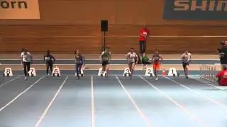 MD2 60m Sprint, Series, Halve Finale, Finale en Podium Nationale D-Junioren Indoor 18-01-2014