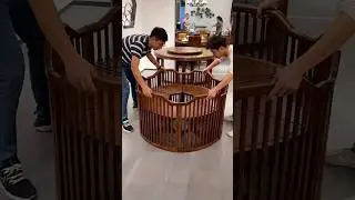 Smart Furniture Ideas 😍 Small Space Furniture 🛌 #28 Space Saving Ideas For Home #shorts #short