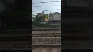 Kehin tohoku train from oji to higashi juio #JR railway