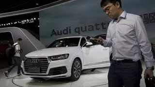 Audi at Los Angeles - LA Auto show 2014