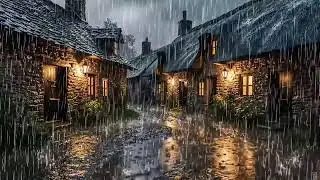 🔴 Natural Rain Sounds ASMR for sleep & Soft Thunder | Deep Sleep - Relax - Focus - Meditation