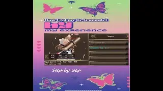 Iruna Online ✔️How I Got My Armandel 2s (by my experience - read description)