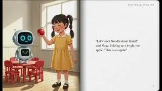 Noodle the Learning Robot: A Fun Animated Story About Neural Networks for Kids