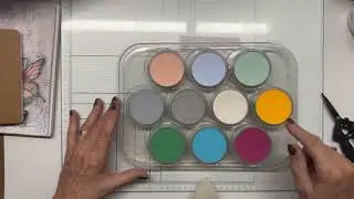 Achtergrondjes maken met Panpastel