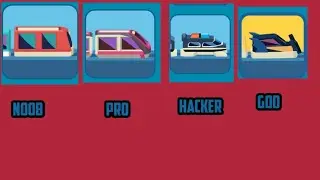 Noob VS Pro VS Hacker VS God (TRAIN TAXI) BY RIENSEN