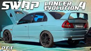 FULL SWAP LANCER GLX PARA LANCER EVOLUTION 4 !