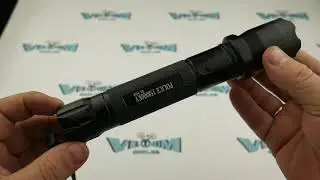 Велосипедний ліхтар із електрошокером POLICE BL 1102