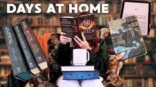 Cozy READING VLOG 📖 DIY Kindle case, TBR, + current reads!