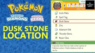 Dusk Stone Location in Pokemon Brilliant Diamond & Shining Pearl