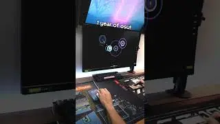 1 day vs 1 year of #osu