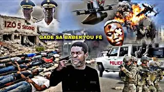 Babekyou Anonse Lap Tire  Tet Li   Pou Lapolis Pa Pranl Lapolis Arete 3 Jamayiken Pep La Kite Vilaj