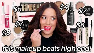 BEST DRUGSTORE MAKEUP FOR SUMMER! ☀️ UNDER $15 (sweat-proof & heat-proof)