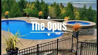 The Opus Freeform Pool at AquaPools