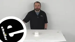 Review of LaSalle Bristol RV Vents and Fans - White Plumbing Roof Vent Snap On Cap - LSB57TR