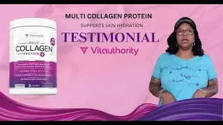 Vitauthority Collagen Protien | Testimonial | Multi Collagen Protien really works? @FacetsOfMarie
