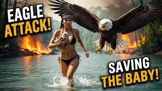 Life Million Years Ago: Girl Steals Baby Chick of Eagle