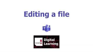 Microsoft Teams Tutorial - Working in a Team - Editing a File - 11