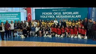 Pendik Lisesi Kız Voleybol Takımı Şampiyon Oldu